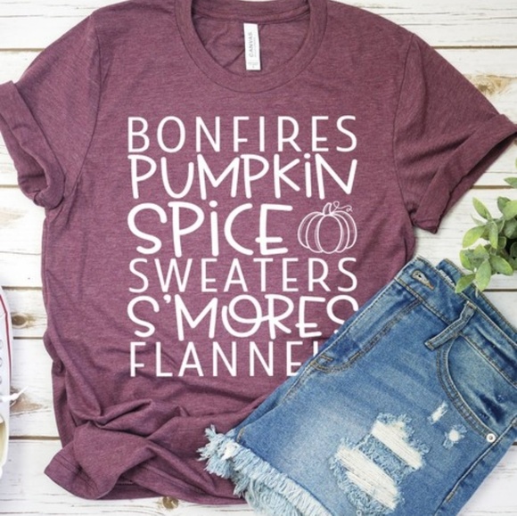 Sweetbb Tops - Last 2! Fall Graphic Tee